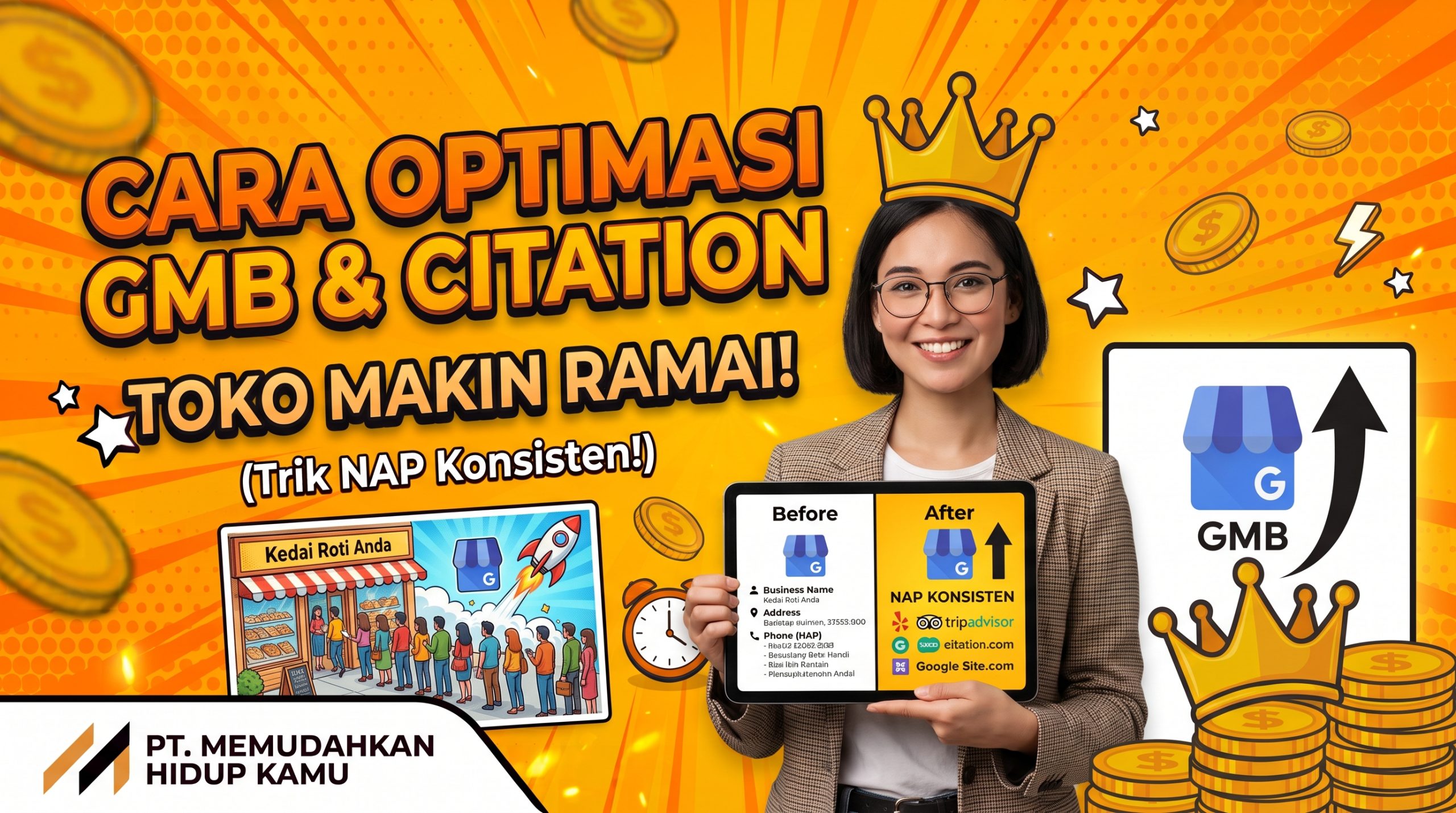 Cara Optimasi Google My Business dengan Citation Agar Toko Makin Ramai