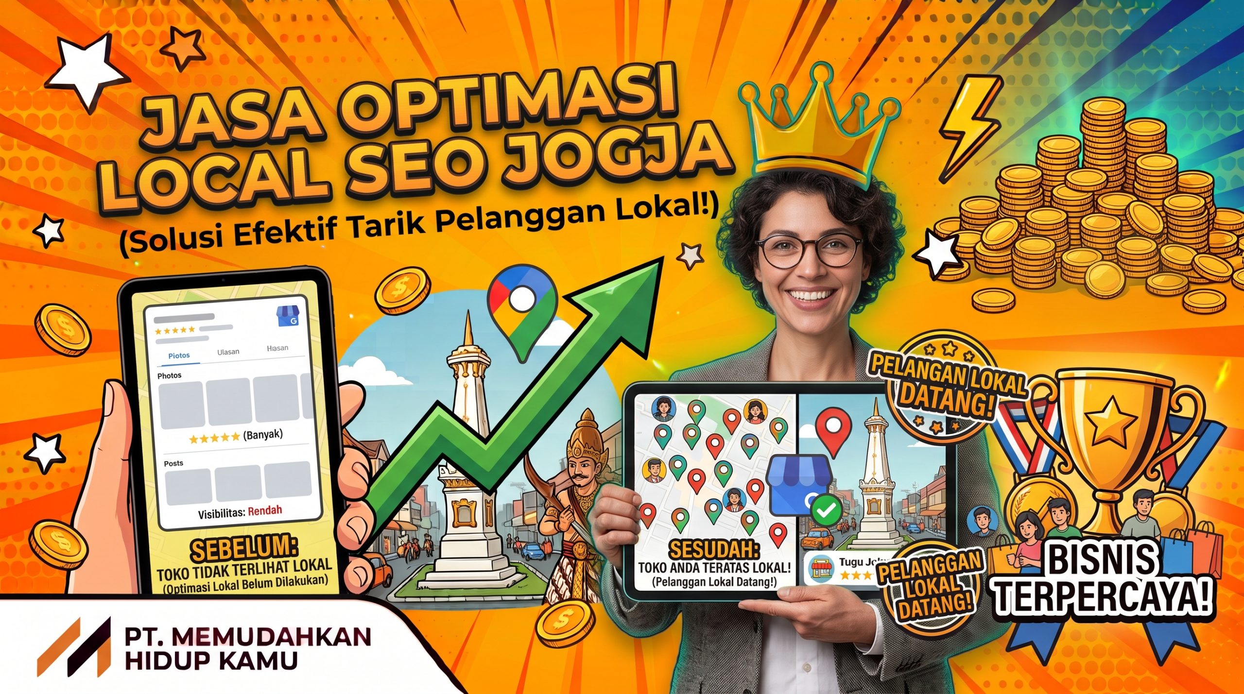 Jasa Optimasi Local SEO Jogja: Solusi Efektif Menarik Pelanggan Lokal ke Toko Anda