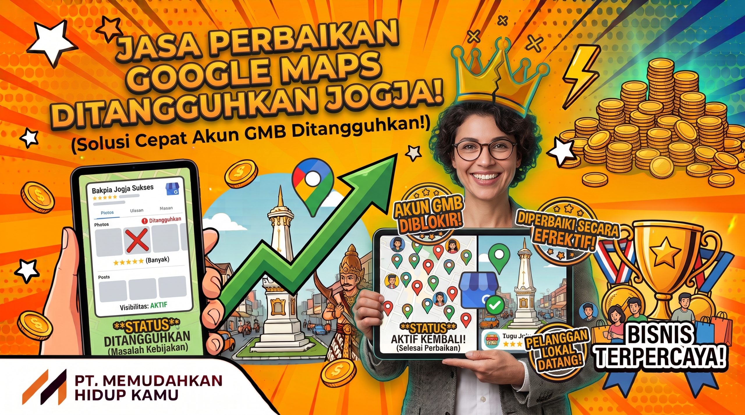 Jasa Perbaikan Google Maps Ditangguhkan Jogja