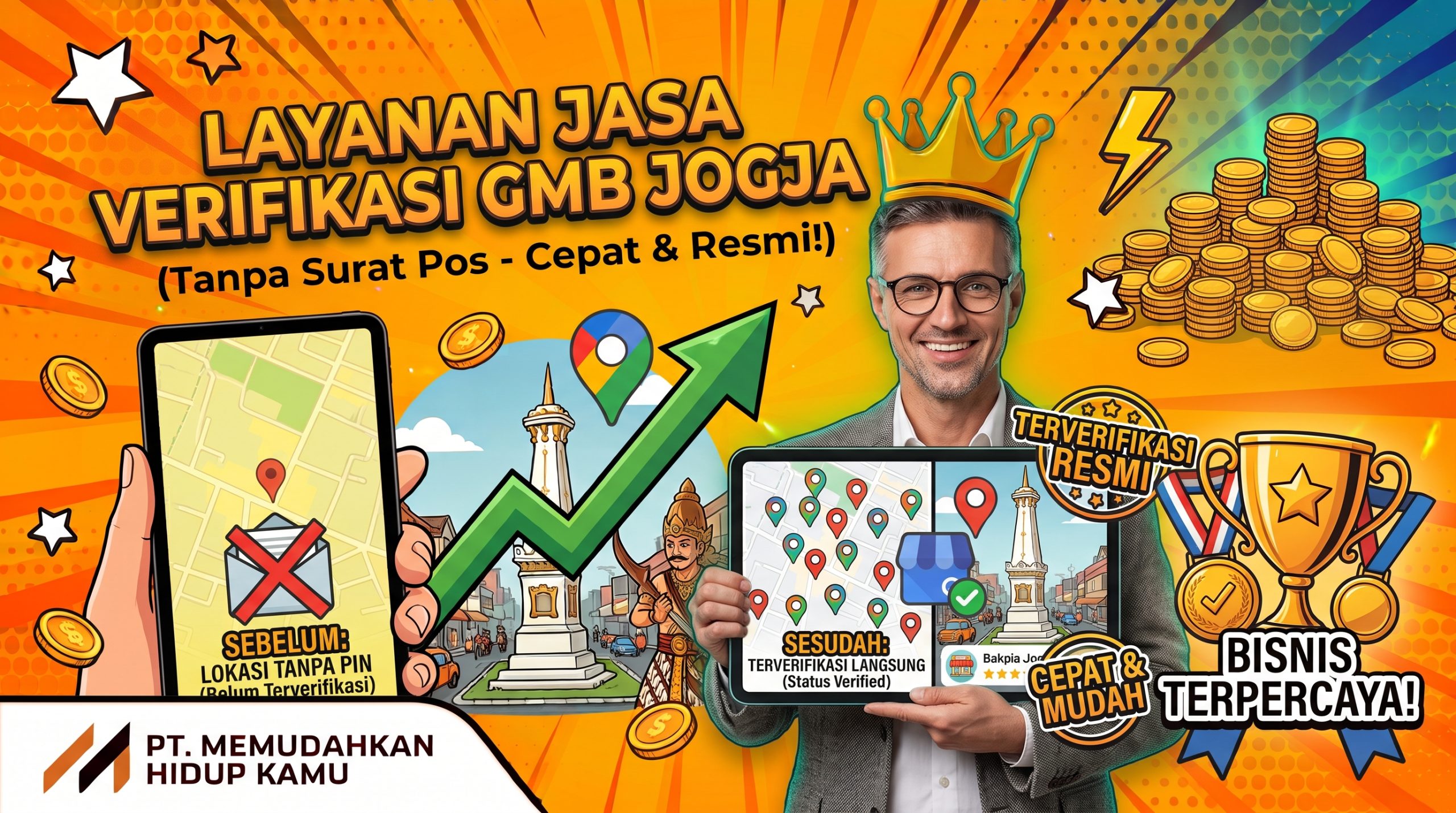 Layanan Jasa Verifikasi Google Maps Jogja Tanpa Surat Pos yang Cepat dan Resmi