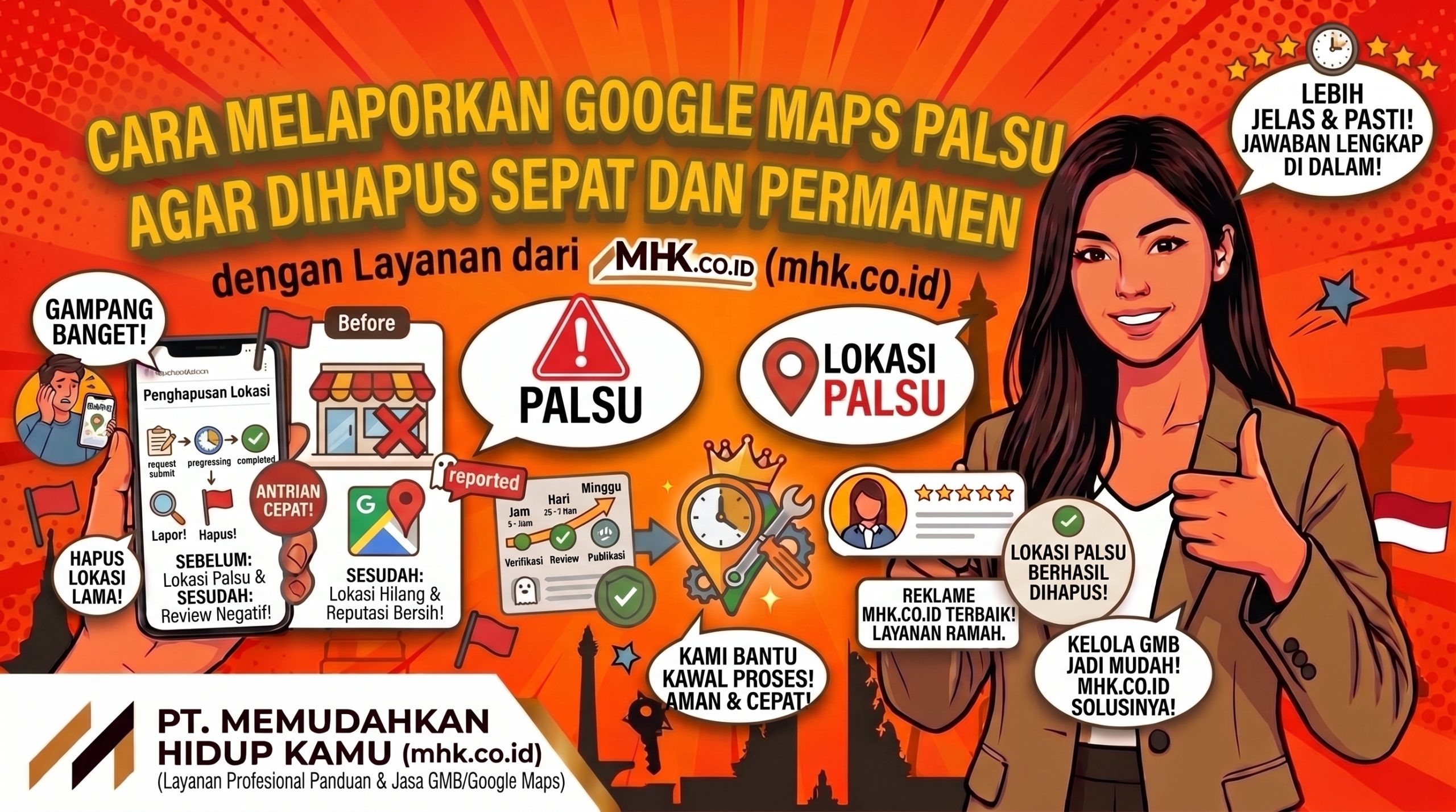 Cara Melaporkan Google Maps Palsu Agar Dihapus Secara Cepat dan Permanen