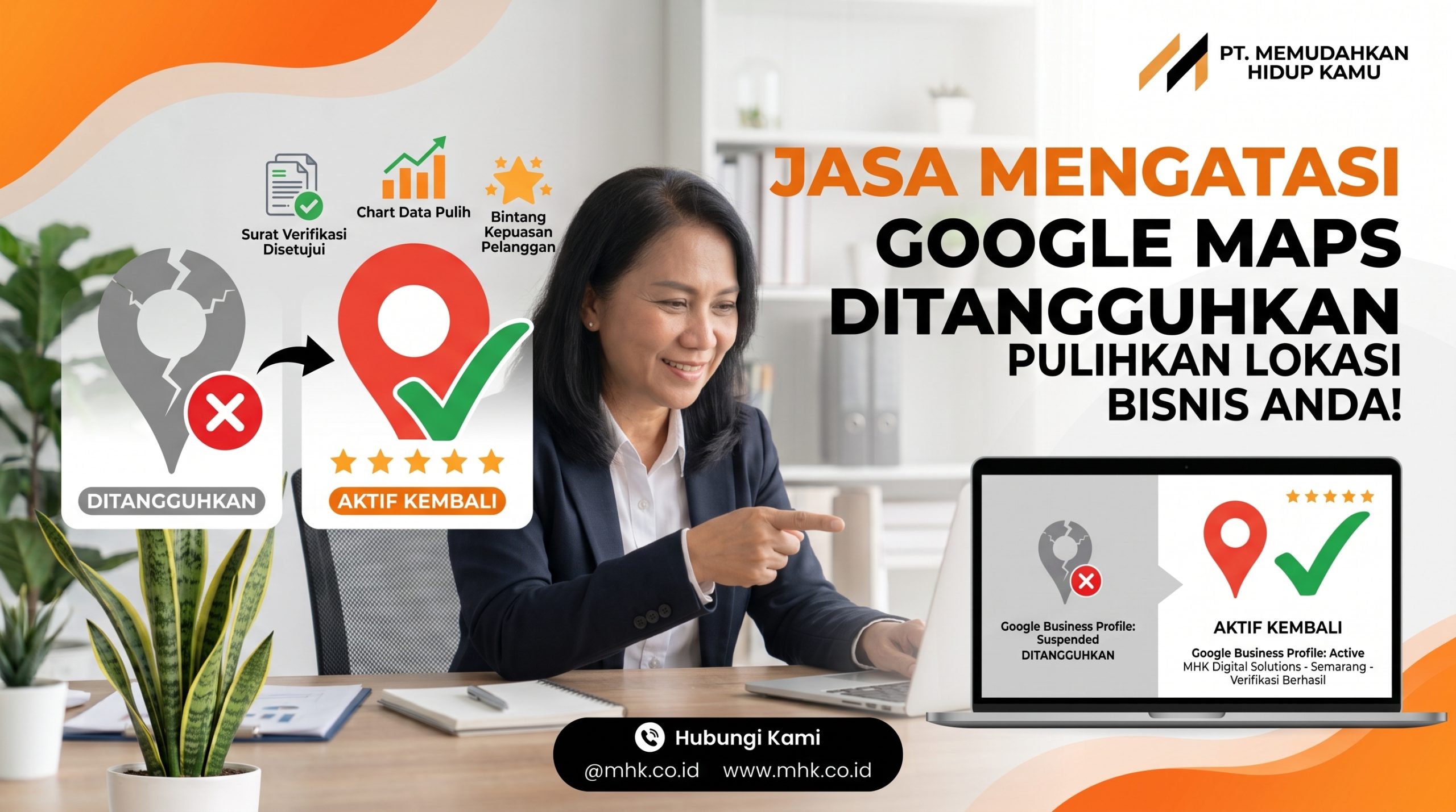Jasa Mengatasi Google Maps Ditangguhkan atau Suspended