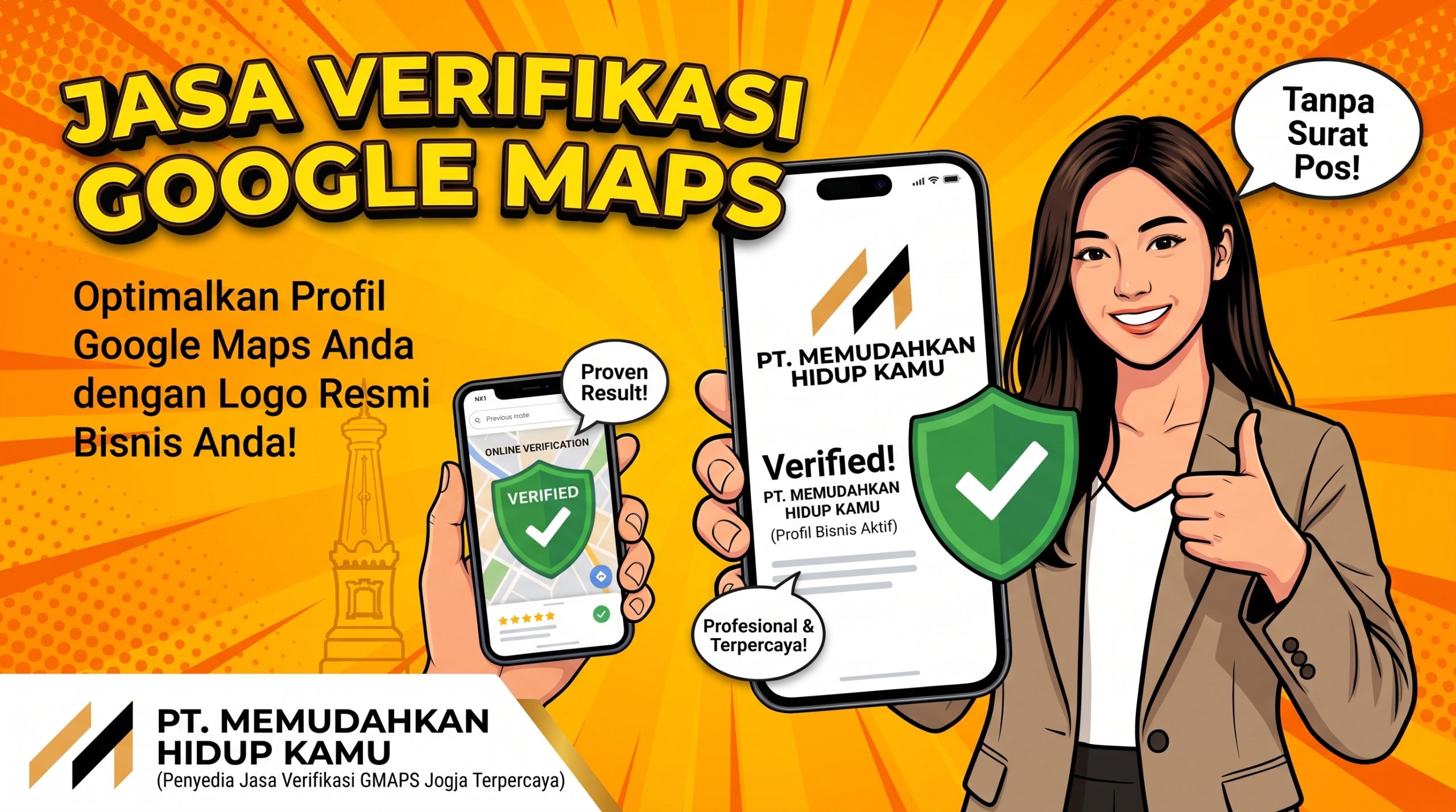 Jasa Verifikasi Google Maps Tanpa Surat Pos untuk Bisnis Anda