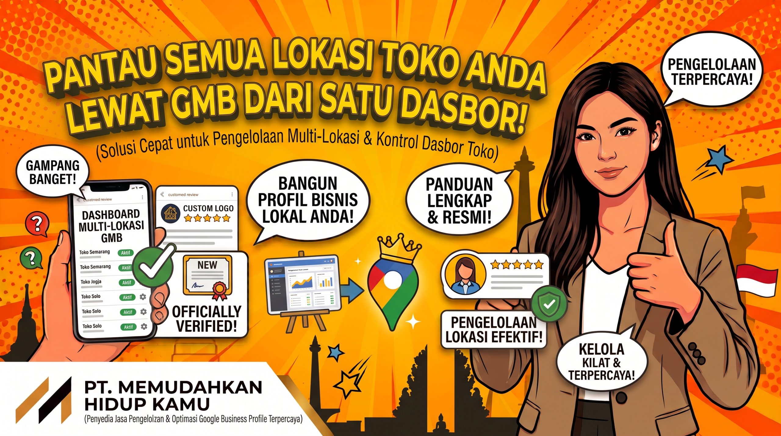 Kelola Lokasi Toko Anda Lewat Jasa Pendaftaran Google Business Profile