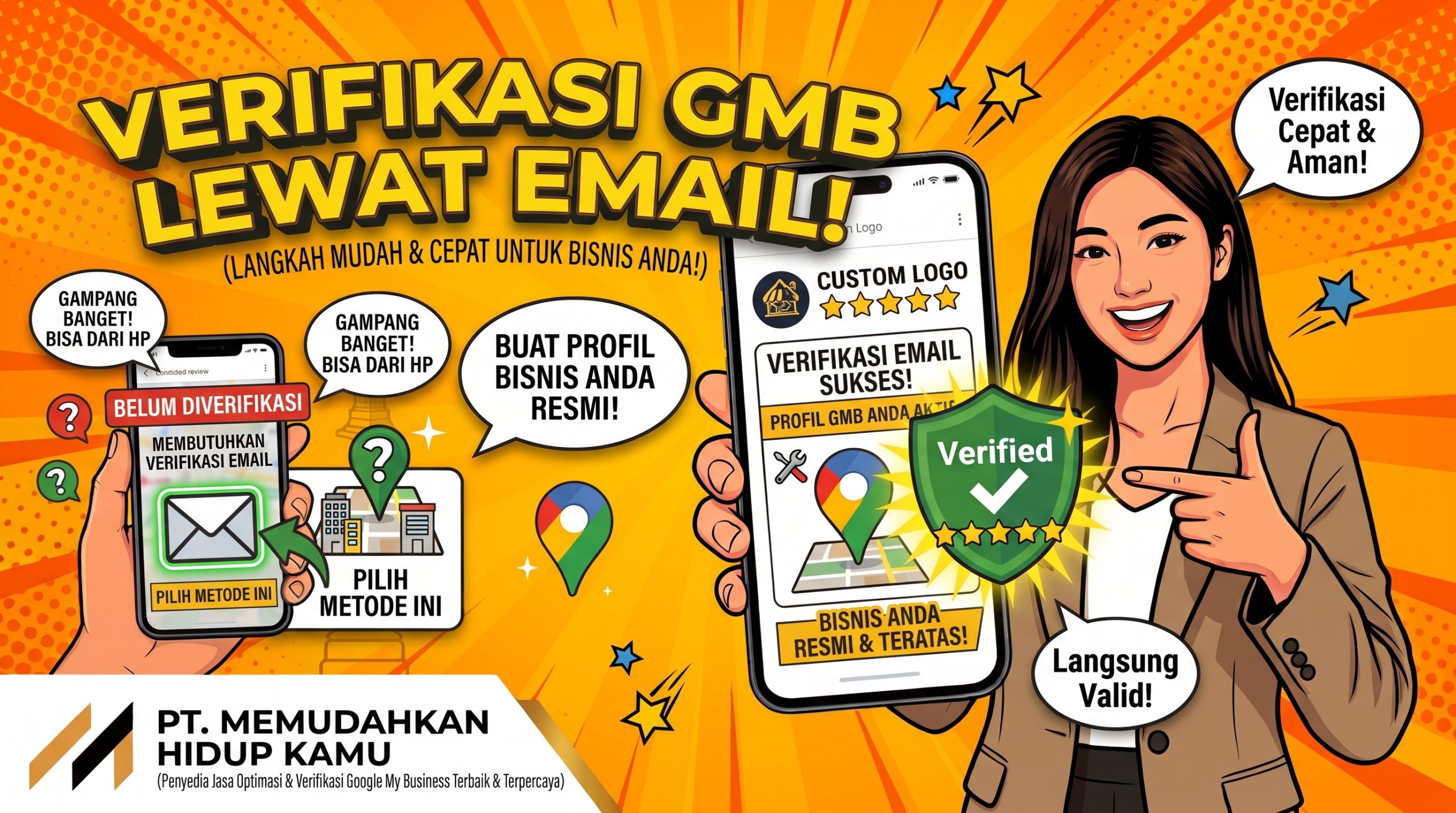 Langkah Mudah Cara Verifikasi Google My Business Lewat Email