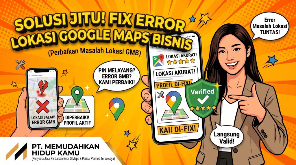 Solusi Mengatasi Masalah Lokasi dengan Jasa Perbaikan Error Google Maps Bisnis