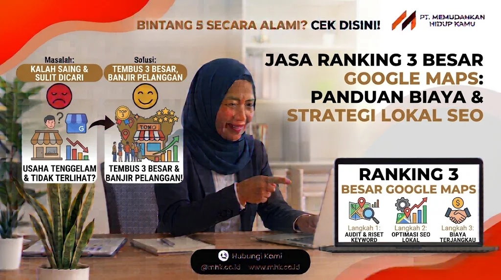 Jasa Ranking 3 Besar Google Maps: Panduan Biaya dan Strategi Lokal SEO