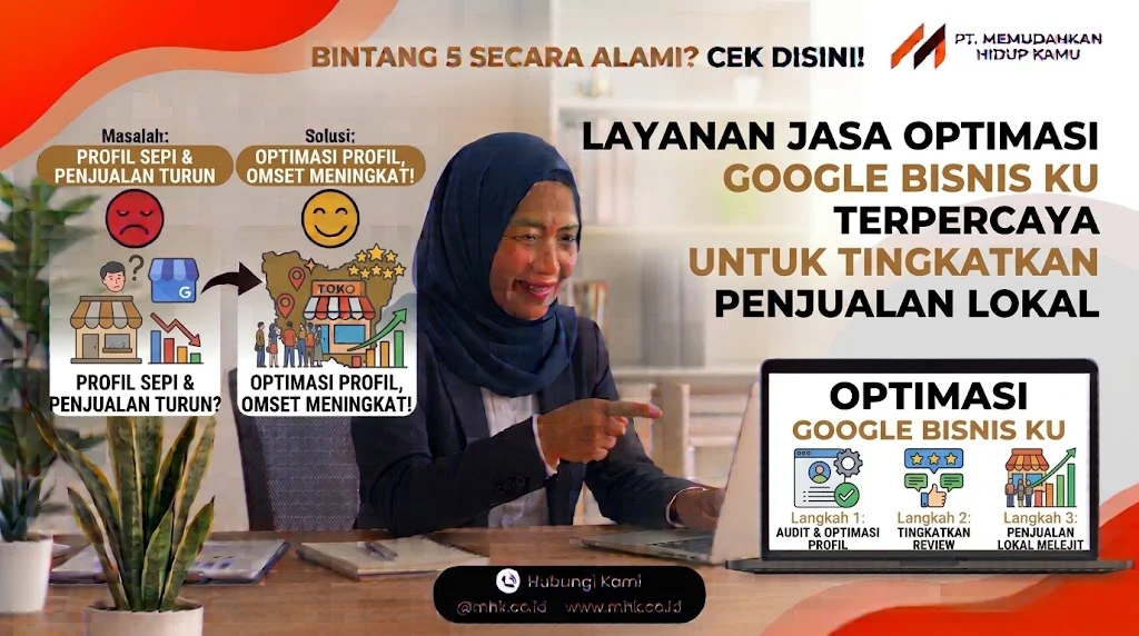 Layanan Jasa Optimasi Google Bisnis Ku Terpercaya Untuk Tingkatkan Penjualan Lokal