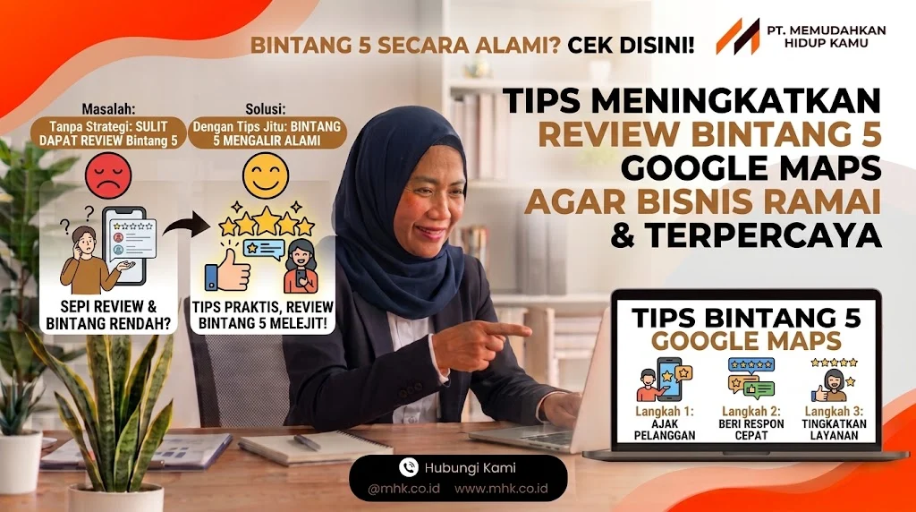 10 Tips Meningkatkan Review Bintang 5 Google Maps Untuk Usaha Lokal